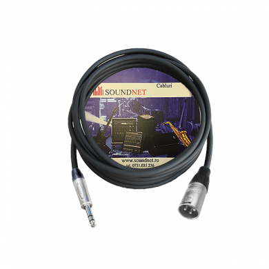 CABLU 1,5M JACK MONO XLR TATA - CABLU 1,5M-JACK MONO-XLR TATA