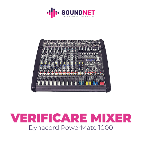 Verificare Dynacord PM 1000