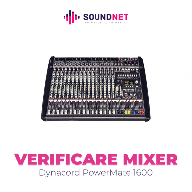 Constatare defecte Dynacord PM 1600