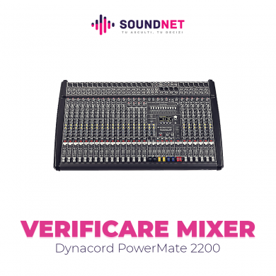 Constatare defecte Dynacord PM 2200
