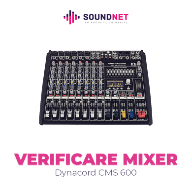 Constatare defecte mixer Dynacord CMS 600