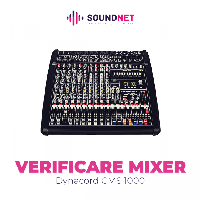 Verificare Dynacord CMS 1000