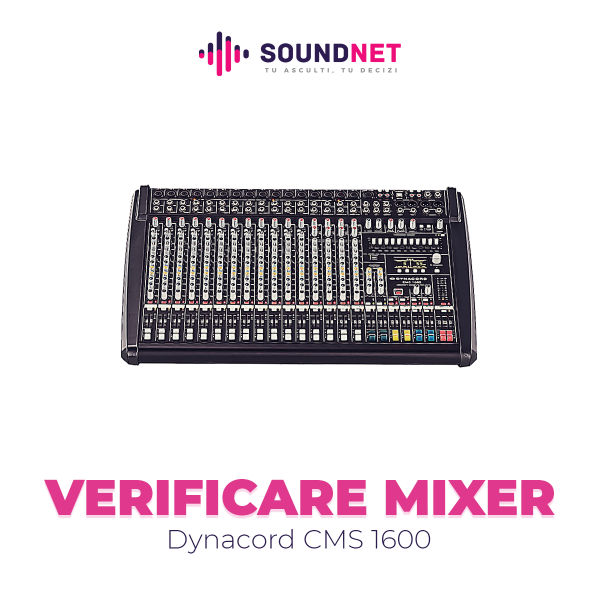 Constatare defecte Dynacord CMS 1600