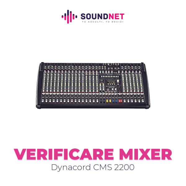 Constatare defecte Dynacord CMS 2200