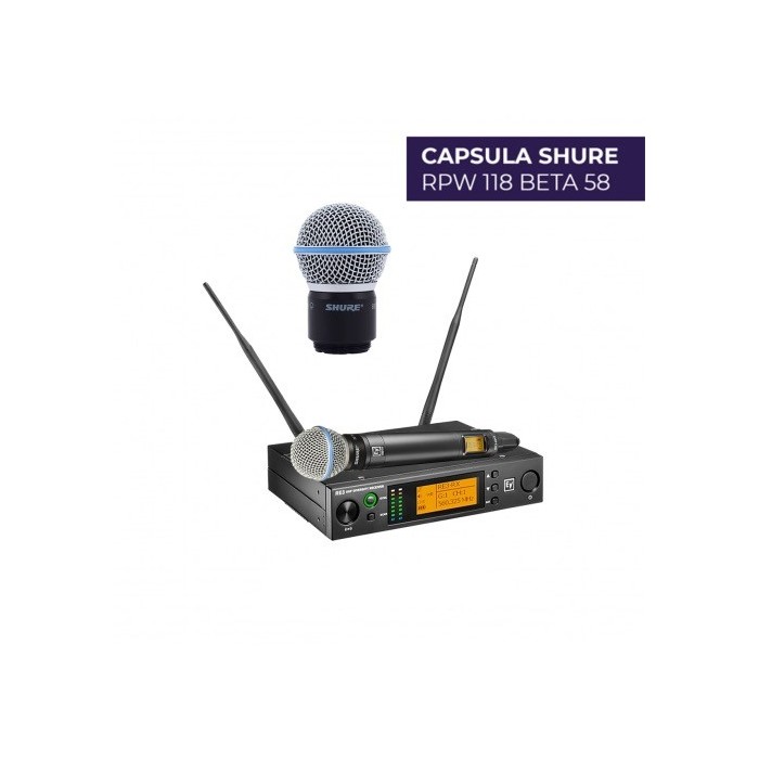 Pachet Electro-Voice RE3-ND76-5H + Capsula Shure
