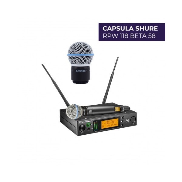Pachet Electro-Voice RE3-ND76-5H + Capsula Shure
