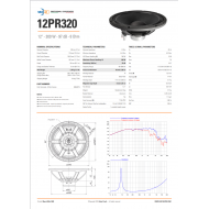 Difuzor 12PR320 Faital Pro